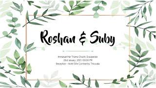 Roshan & Suby | Wedding Ceremony | 23rd January 2021 | NR Solutions