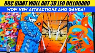 BGC Giant Wall Art and 3D LED Billboard