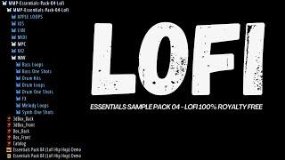 FREE SAMPLE PACK || Royalty Free LOFI Samples  || By Mobilemusicpro Lofi 