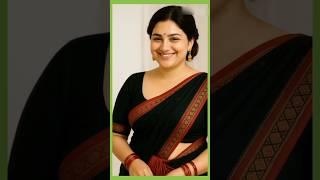 Black Sharee Looking So Quite/ indian Model Jhaka Naka / #ai #saree #love #shorts