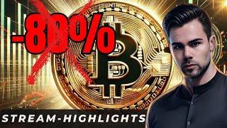 DESHALB wird es keine 70-80% Korrektur mehr beim Bitcoin geben!! | Q&A | Krypto Stream-Highlights