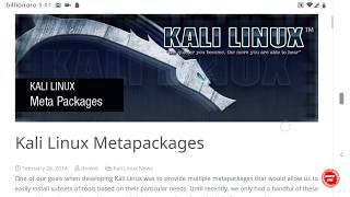 Installing Kali-linux meta-packages in android (armhf) #4