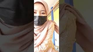 Bu guru cantik jilbab ketat ngintip bulatan nya