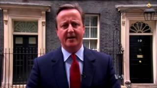 Кэмерон cпел веселую песню после объявления об отставке David Cameron CAUGHT HUMMING A TUNE