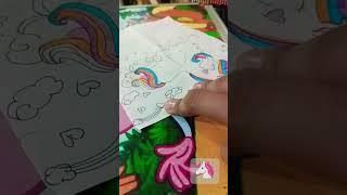 unicorn drawing  #artandcraft #vanshika #drawing