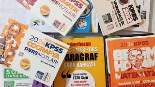 KPSS 2024 KAYNAK KİTAP ÖNERİLERİ