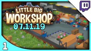 Stream - Let's Play Little Big Workshop Gameplay stream part 1