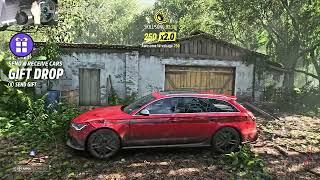 Rebuilding Audi RS4 Avant  - Forza Horizon 5 | Logitech g29 gameplay