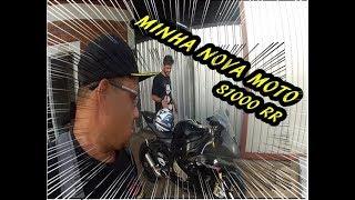 FUI BUSCA MINHA NOVA MOTO UMA BMW S1OOO RR COM O MEU AMIGO DANILO CRESPO VEJA COMO FOI??????