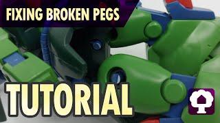 Fixing Broken Gundam Model Pegs - Hobby Clubhouse | Gunpla Tutorials and Fixes