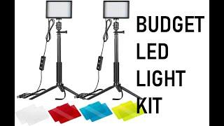 Neweer 5600k Dimmer led light set, budget friendly