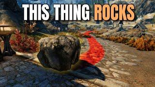 Pushing a Boulder Across Skyrim for Maximum Carnage (Traps Only Day 2)