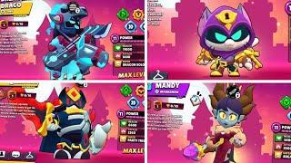 Every Brawl Stars SCARY TALES Skin | Brawl Stars | NEW SKIN | DREAD KNIGHT DRACO | SKELETAL SURGE