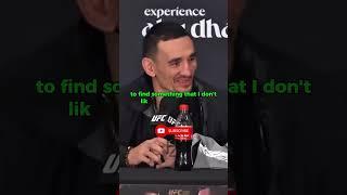 Ilia Topuria said it was difficult to K.O Max Holloway because of this reason