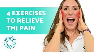 4 EXERCISES to RELIEVE TMJ Pain Ease the Temporomandibular Joints Pain