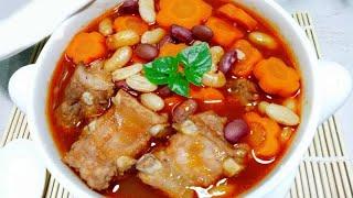 SƯỜN NẤU ĐẬU - HẠT SEN thơm ngon chuẩn vị #cooking #food