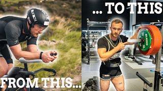 TRIATHLETE SQUATS 240KG/530LBS | Lifting Whilst Ultra-Endurance Training.