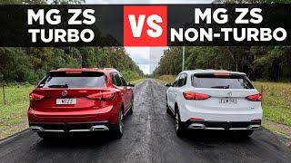 Drag Race: 2025 MG ZS Turbo vs ZS non-turbo (1.5L vs 1.5T) – 0-100 & comparison