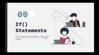 Session 03 - Programming Basics (if statement) using Python
