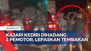 Merasa Terancam Dihadang 2 Pemotor di Jalan, Kajari Kediri Lepaskan Tembakan!