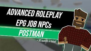 Unturned Advanced NPCs | EPG Postman Job