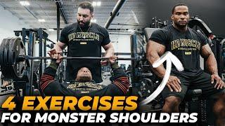 TRY THIS SHOULDER FINISHER | ft. CARLOS THOMAS JR. & NOAH HAMILTON