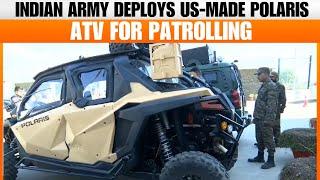 Indian Army Inducts US-Made Polaris ATV for Patrol in LoC & LAC | Exclusive Walkthrough | News9