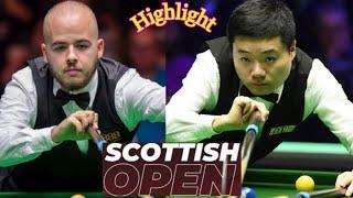 Luca Brecel vs Ding Junhui Highlight Scottish Open 2024 snooker