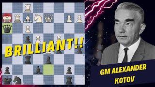 Yuri Averbakh vs Alexander Kotov 1953 (Brilliant Chess Games)