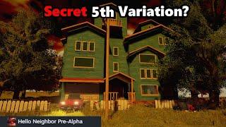 Secret 5th House Variation? - Hello Neighbour Pre-alpha