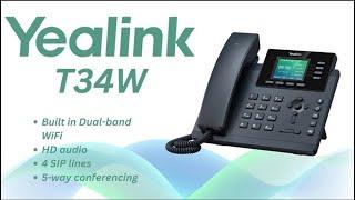 Get to know the Yealink T34W SIP Phone