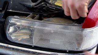 How to replace a headlight bulb on a Chevy