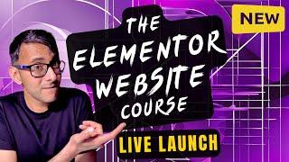 Live Launch of the Elementor Course - Exclusive Discount!