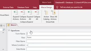 Creating Macro in Microsoft Access@COMPUTEREXCELSOLUTION