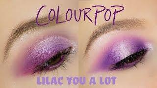 Colourpop Lilac You a Lot | 2 Looks 1 Palette