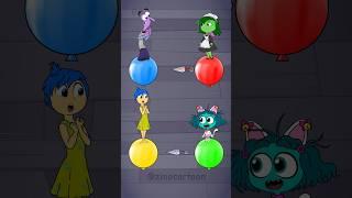 How many balloons will pop? Who will fall? | Inside out 2