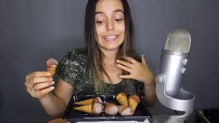 DONDURMA ASMR - MINI ICE CREAM MUKBANG