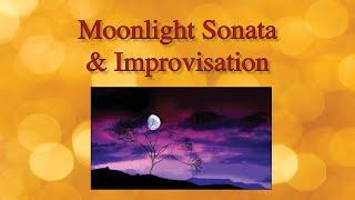 Beethoven: Moonlight Sonata & Improvisation by Werner Elmker, piano [HQ]