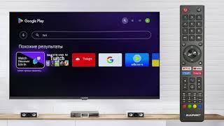 Установка приложений из Google Play. BLAUPUNKT TV UBC6000 серия