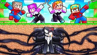 Hunters vs VENOM in Minecraft!