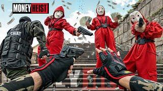 PARKOUR VS MONEY HEIST! 6 | ESCAPE from POLICE chase, IMPOSSIBLE and UNSTOPPABLE (Epic Live Action)