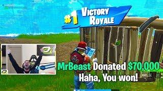 He was donated $70,000 for winning a game of Fortnite.... | Best and Funny Fortnite Highlights