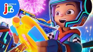 Hot Wheels City’s BEST Saves!  Hot Wheels Let's Race | Netflix Jr