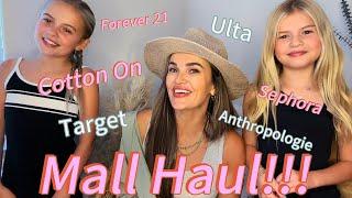 MALL HAUL!!! ️Britain+Baylaa saved up to go shopping! #haul #sephorahaul #shoppingvlog