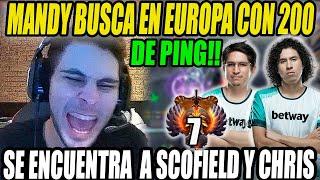 EN SERVER EUROPEO!! MANDY Y EL TOP 1 VS CHRIS Y SCOFIELD!!   | DOTA 2