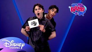 Descendants x Zombies Tour Mates Try Wrapping A Pineapple | Not My Arms | @disneychannel