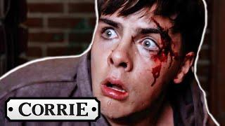 Mason Is Attacked With A Zombie Knife And Dies | Coronation Street