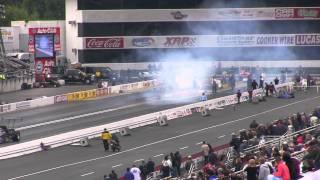 2011 NHRA AAA Auto Club Finals Top Alcohol Dragster Eliminations