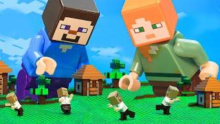 I Found A Super Tiny World Under My Bed LEGO Minecraft - Lego Minecraft Animation | BRICKMINE