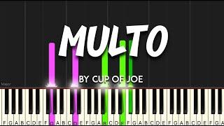 Multo by Cup of Joe synthesia piano tutorial + sheet music & lyrics